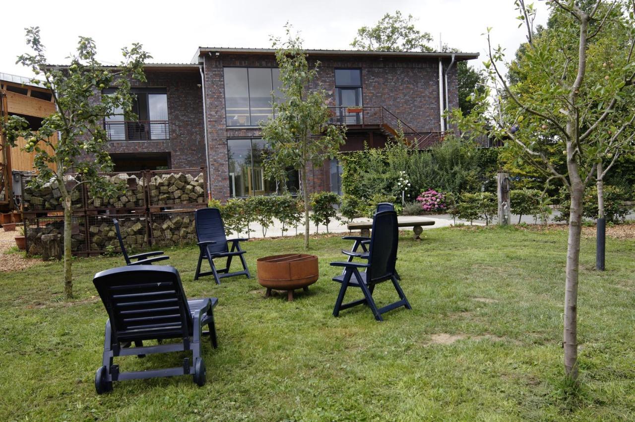 Gaestewohnung Hardinghaus Am Teich Warendorf Extérieur photo